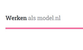 https://www.werkenalsmodel.nl/